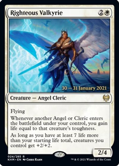 Righteous Valkyrie card art