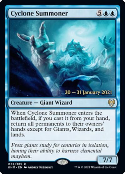 Cyclone Summoner card art