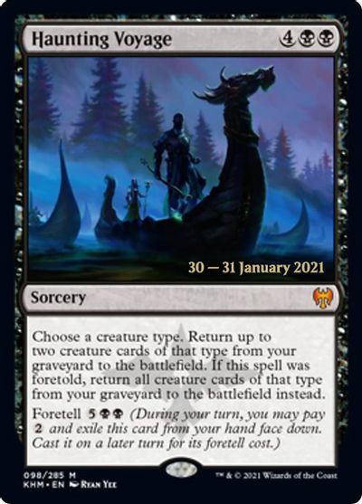 Haunting Voyage card art