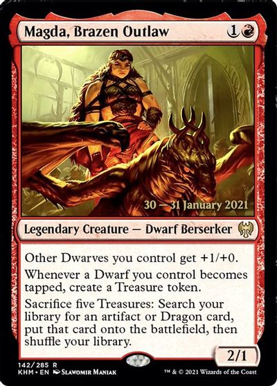 Magda, Brazen Outlaw card art