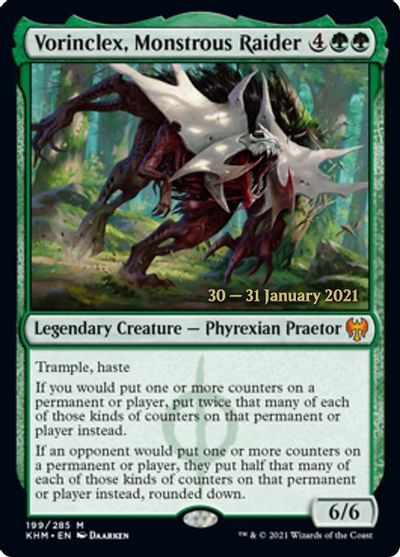 Vorinclex, Monstrous Raider card art