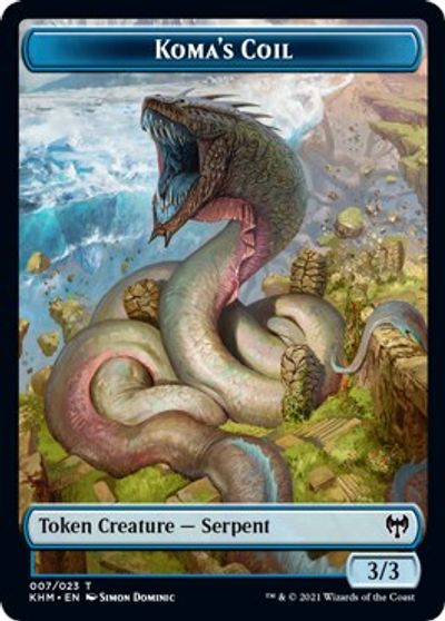 Koma's Coil Token card art