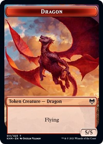 Dragon Token card art