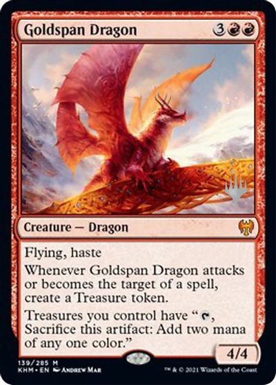 Goldspan Dragon card art