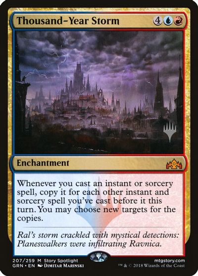 Thousand-Year Storm card art