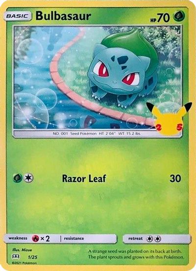 Bulbasaur - 1/25 card art