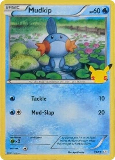 Mudkip - 19/25 card art