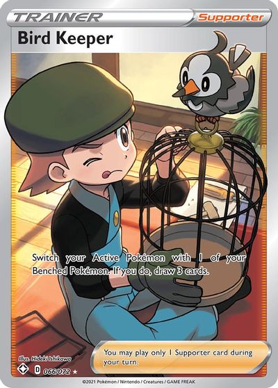 Bird Keeper (Full Art) card art