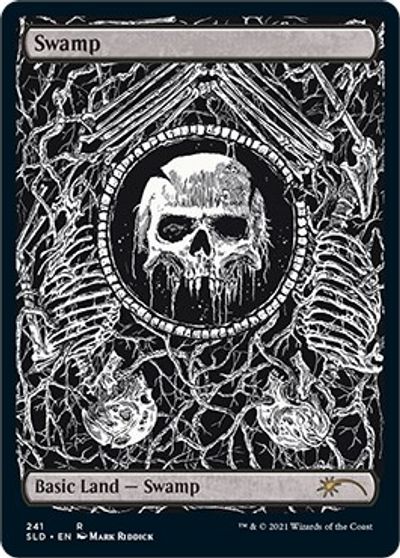 Swamp (Crushing Brutality) card art
