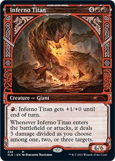 Inferno Titan card art
