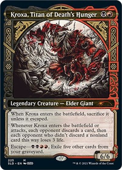 Kroxa, Titan of Death's Hunger card art