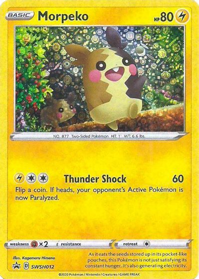 Morpeko - SWSH012 (General Mills Promo) card art