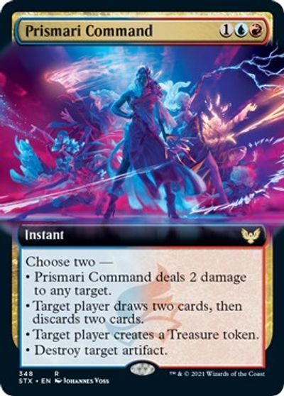 Prismari Command (Extended Art) card art