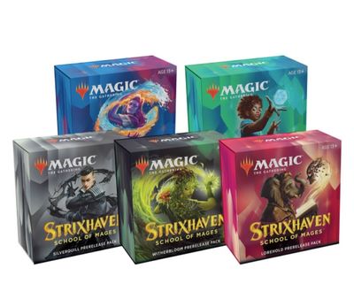 Strixhaven: School of Mages - Prerelease Pack [Set of 5] card art