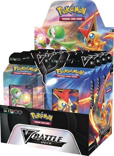 V Battle Deck Display [Victini V/Gardevoir V] card art