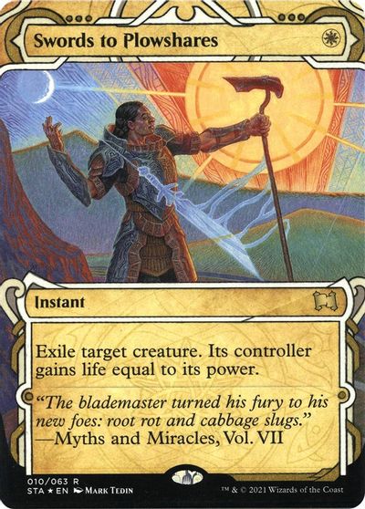 Swords to Plowshares (Foil Etched) card art