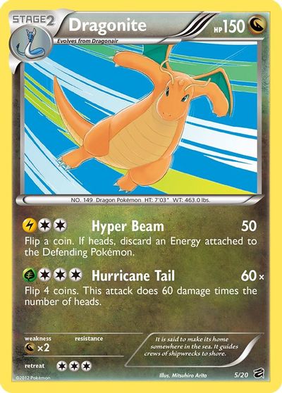 Dragonite - 5/20 (Dragon Vault) card art