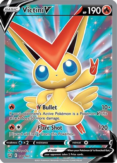 Victini V (Full Art) card art
