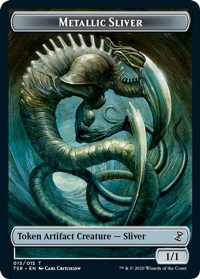 Metallic Sliver Token card art