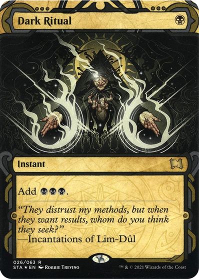 Dark Ritual (Foil Etched) card art