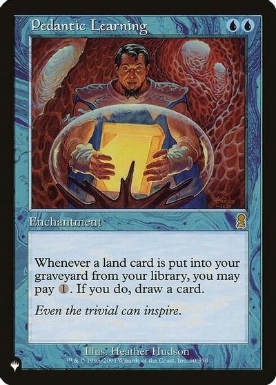 Pedantic Learning card art