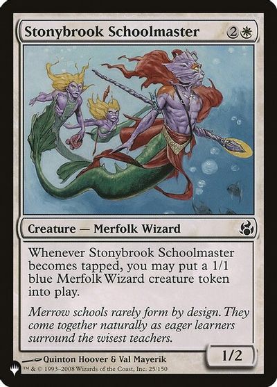 Stonybrook Schoolmaster card art