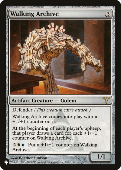 Walking Archive card art