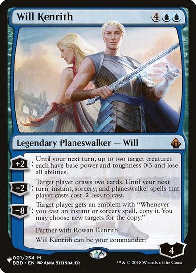 Will Kenrith card art