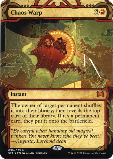 Chaos Warp (Foil Etched) card art