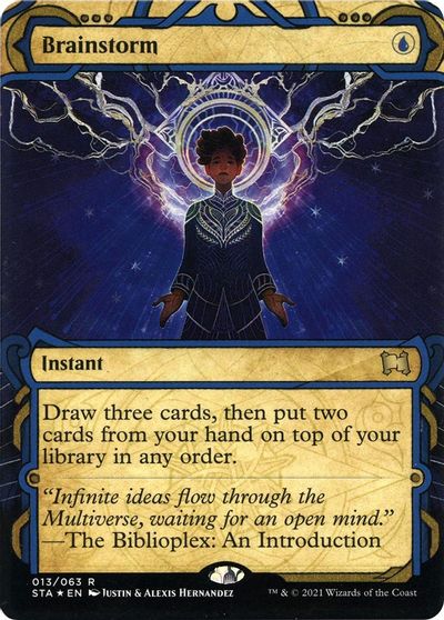 Brainstorm (Foil Etched) card art