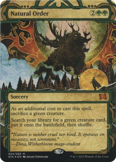 Natural Order (Foil Etched) card art
