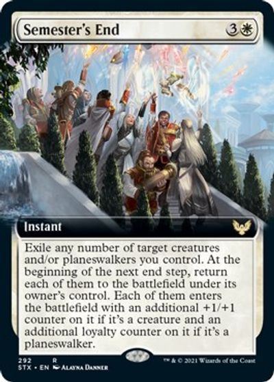 Semester's End (Extended Art) card art