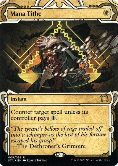 Mana Tithe (Foil Etched) card art