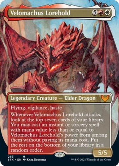 Velomachus Lorehold (Borderless) card art