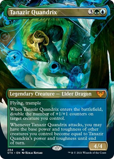 Tanazir Quandrix (Borderless) card art