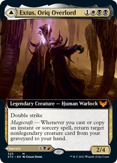 Extus, Oriq Overlord (Extended Art) card art