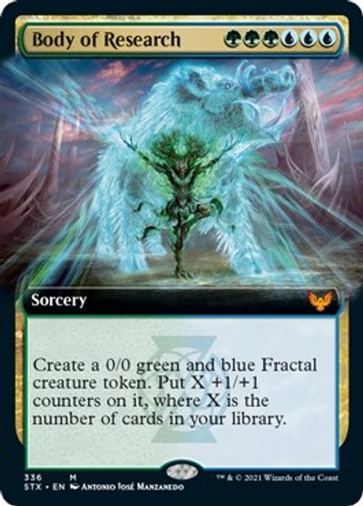 Body of Research (Extended Art) card art