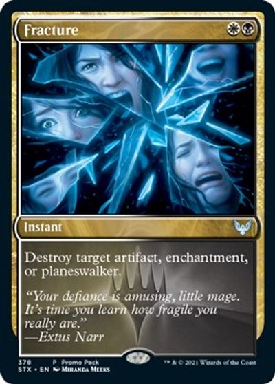 Fracture card art