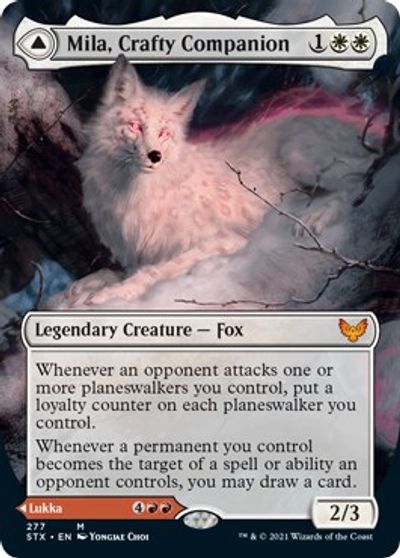 Mila, Crafty Companion (Borderless) card art