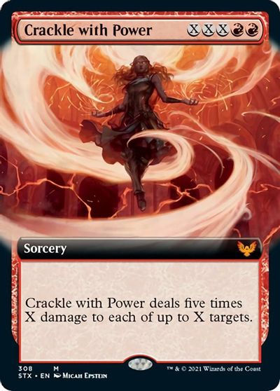 Crackle with Power (Extended Art) card art