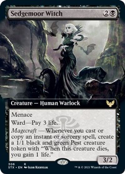 Sedgemoor Witch (Extended Art) card art