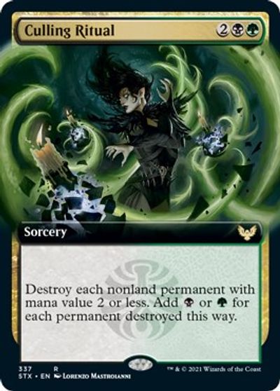Culling Ritual (Extended Art) card art