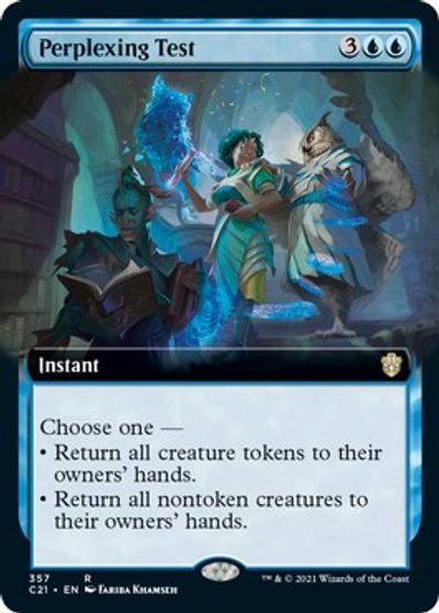 Perplexing Test (Extended Art) card art