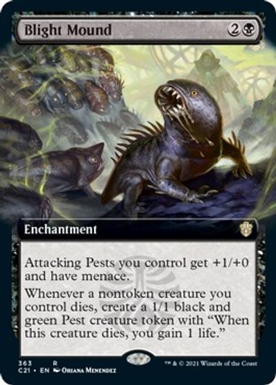 Blight Mound (Extended Art) card art