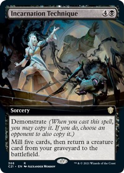 Incarnation Technique (Extended Art) card art