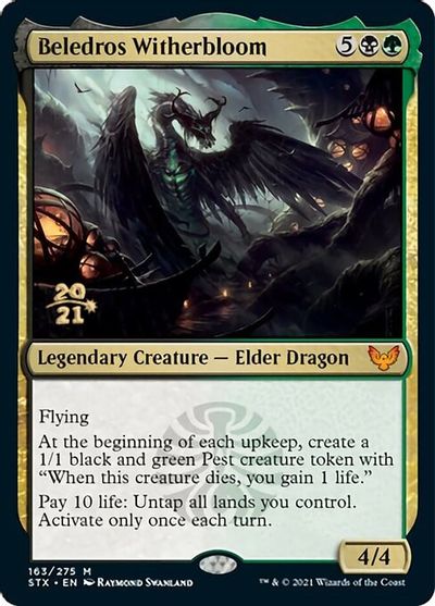 Beledros Witherbloom card art