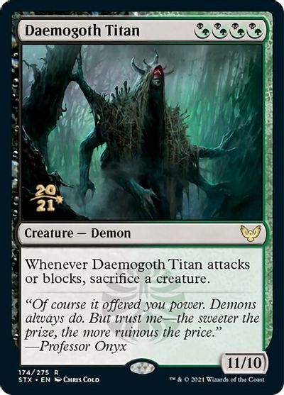 Daemogoth Titan card art