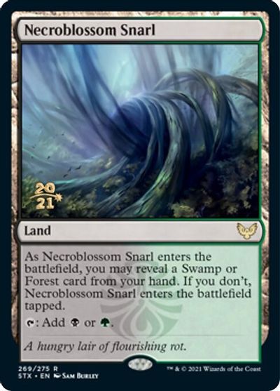 Necroblossom Snarl card art