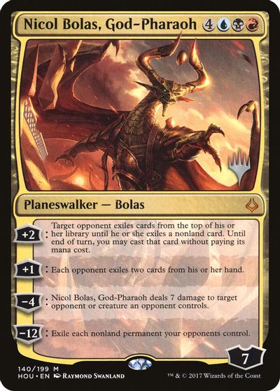 Nicol Bolas, God-Pharaoh card art