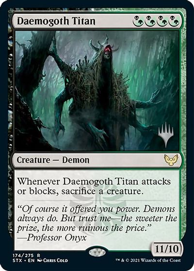 Daemogoth Titan card art